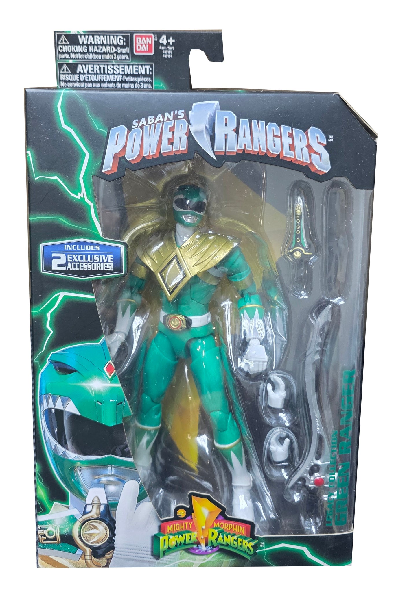 Bandai Power Rangers: Green Ranger Legacy Action Figure