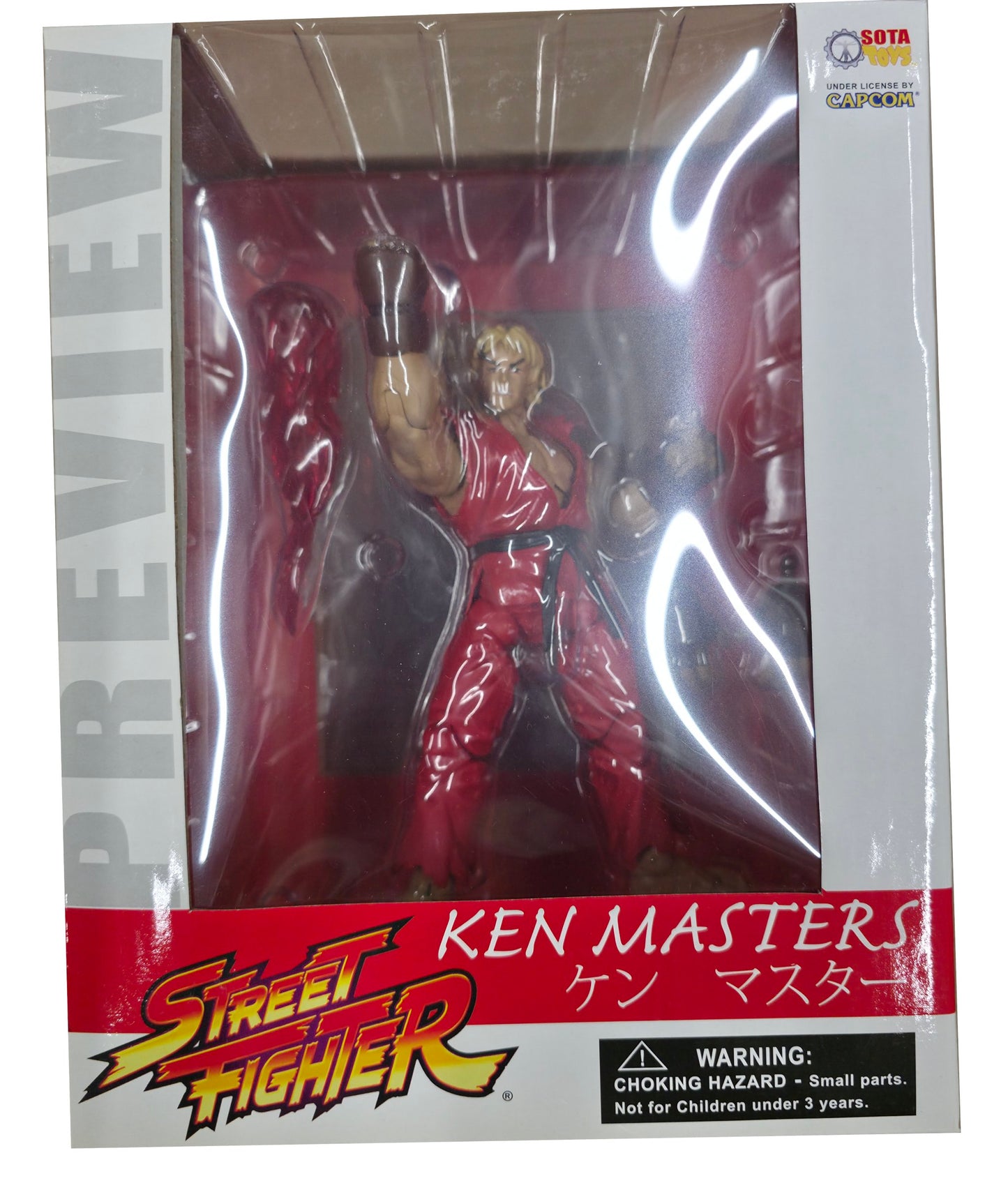 Sota Toys Street Fighter: Ken Masters Preview Action Figure