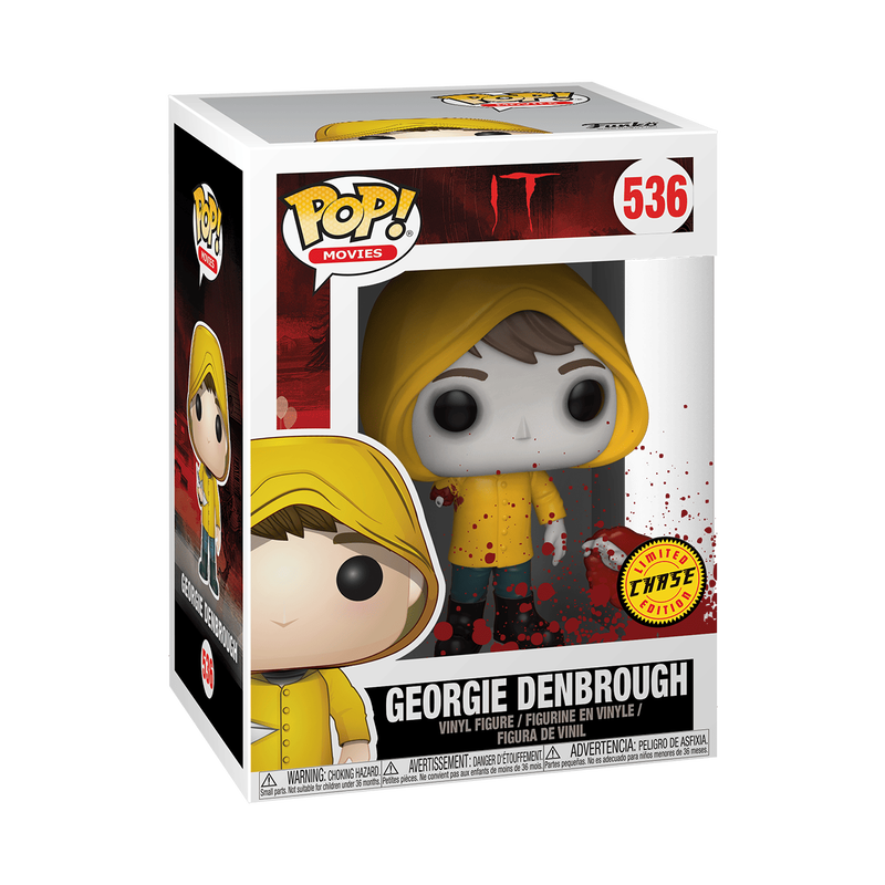 Funko Pop CHASE Stephen King's It: Georgie (Ghost) Figure
