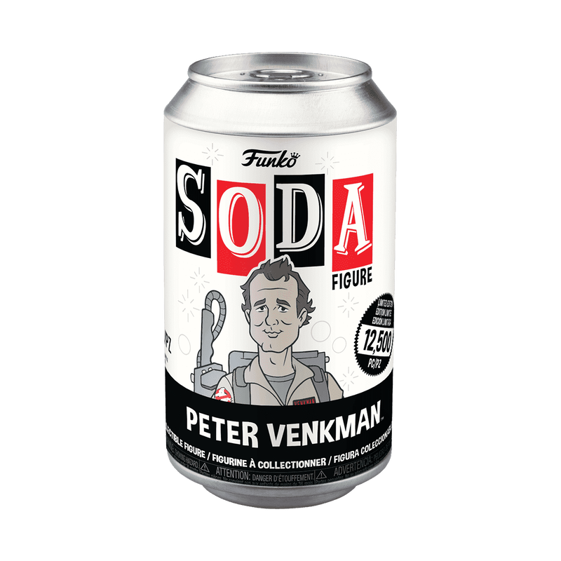 Funko Soda Ghostubers: Peter Venkman Vinyl Figure SEALED