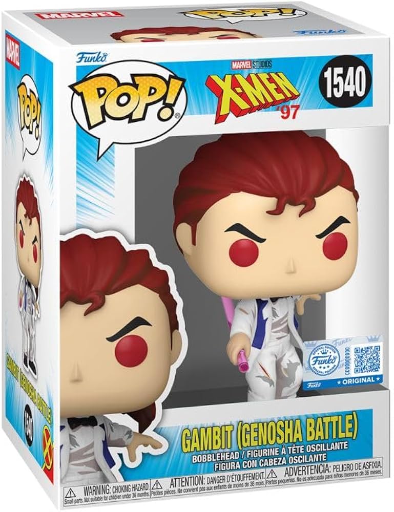Funko Pop X-Men '97 - Gambit (Genosha) Figure (EE Exclusive)