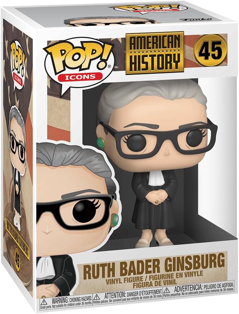 Funko Pop Icons - Supreme Court Justice Ruth Bader Ginsburg Figure