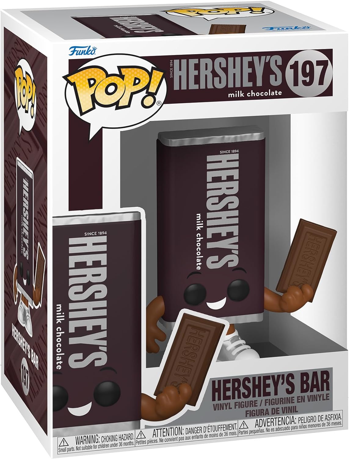 Funko Pop!: Hersheys Chocolate Bar #197 Collectible Vinyl Figure