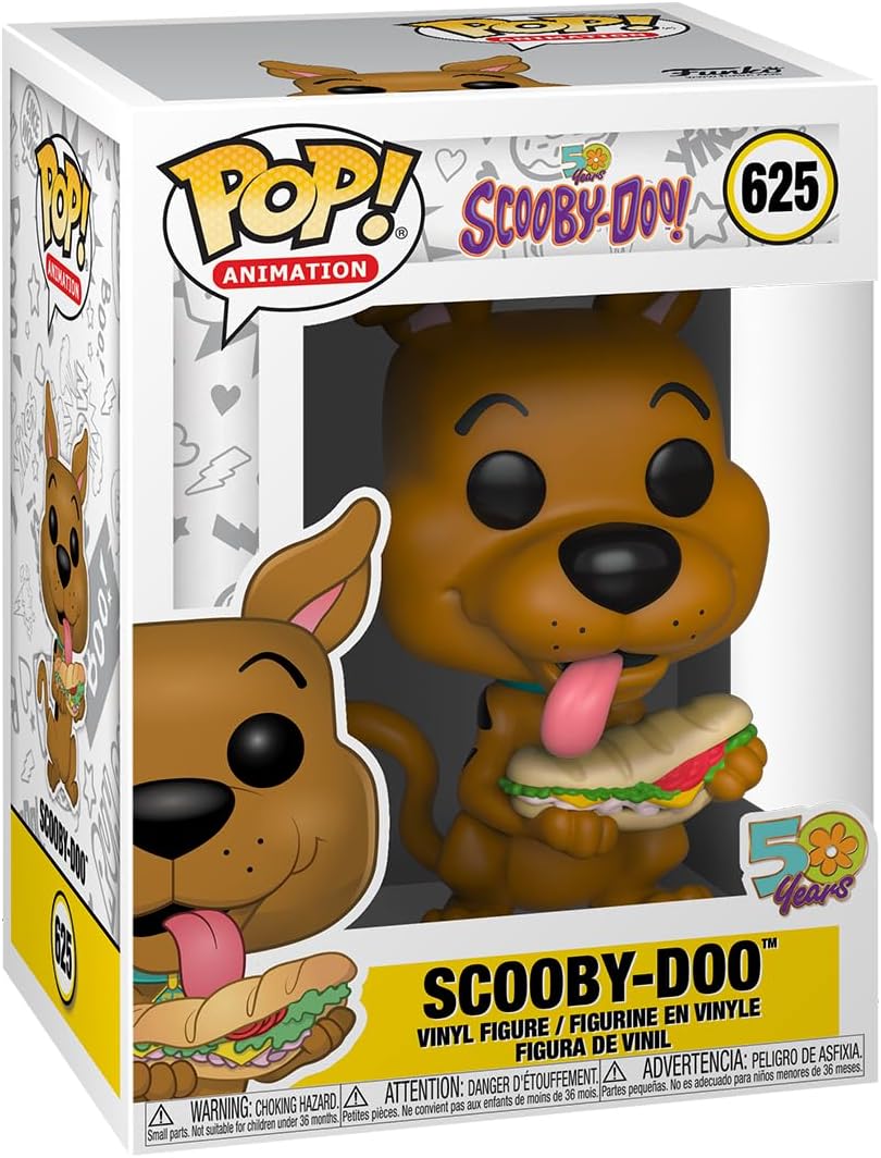Funko Pop Scooby Doo - Scooby-Doo w/ Sandwhich Figure