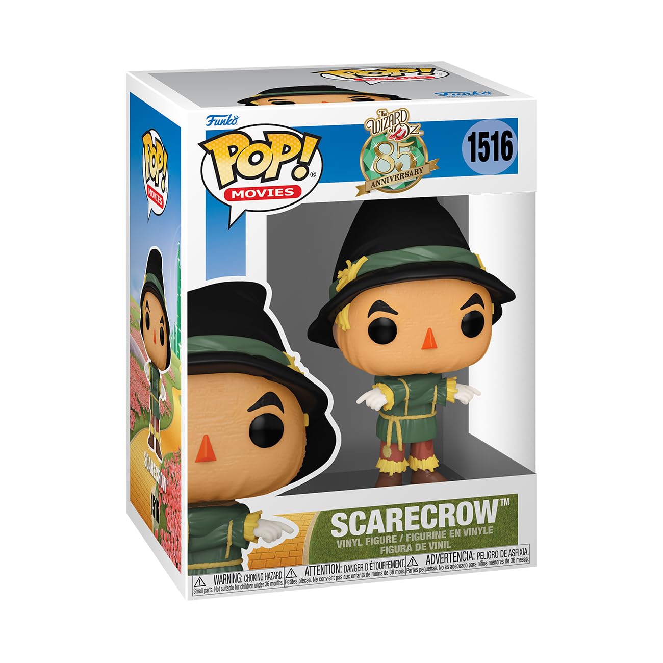 Funko POP! Movies: The Wizard of Oz 85th Anniversary - The Scarecrow #1516 Collectible Vinyl Figure