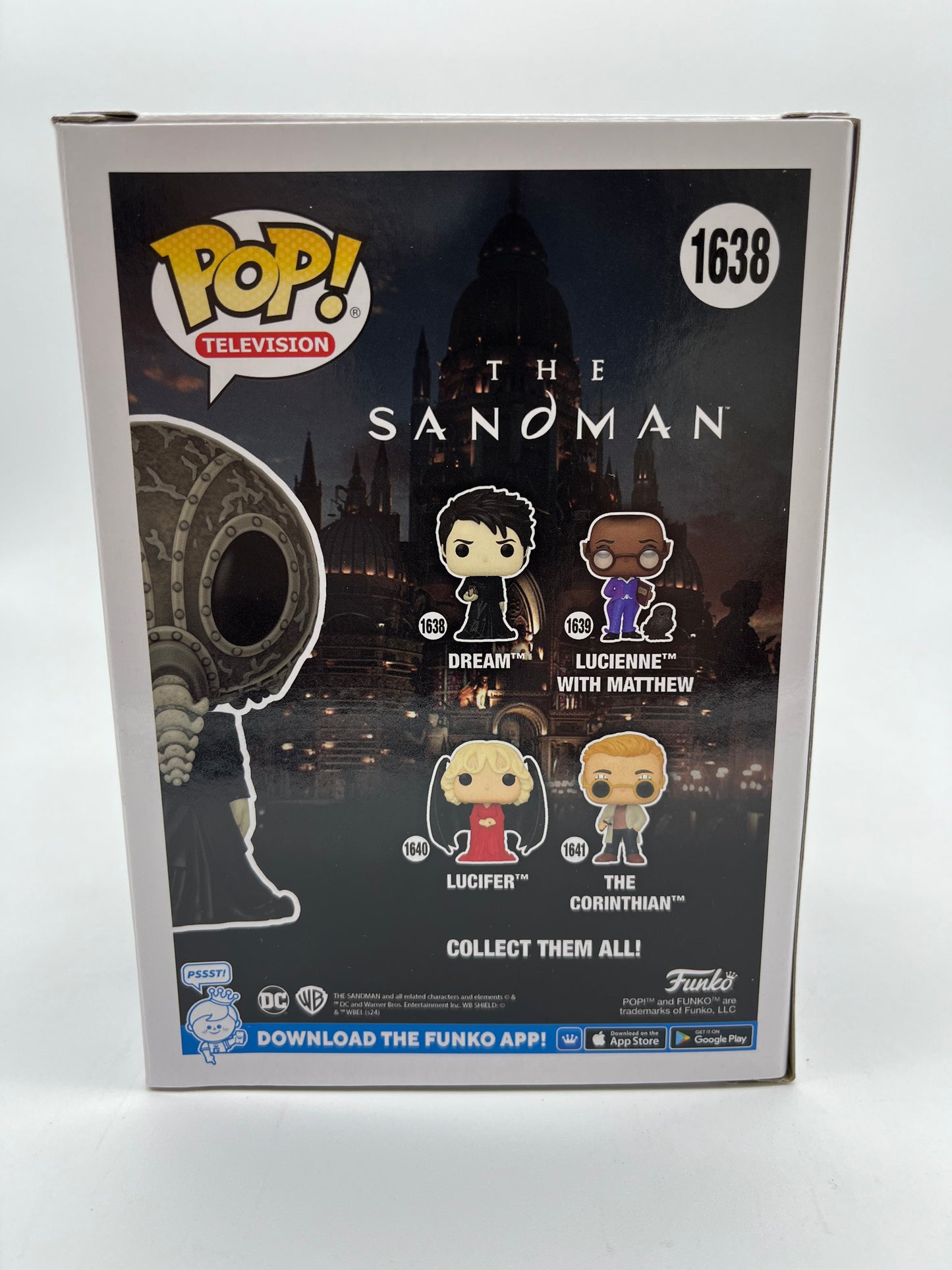 Funko Pop! The Sandman - Dream 'CHASE' #1638 Collectible Vinyl Figure