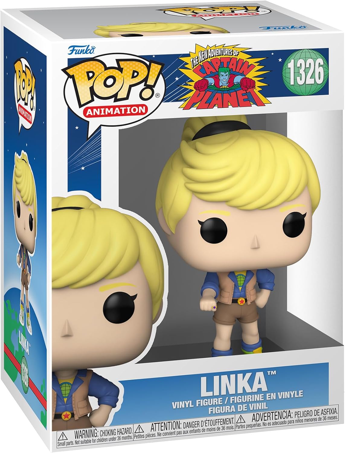 Funko Pop Captain Planet - Linka Figure