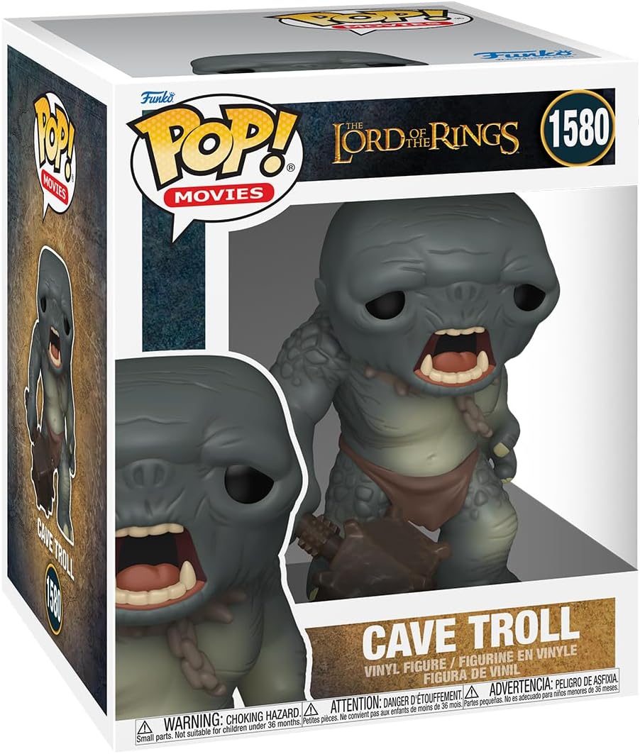 Funko Pop Super Lord of the Rings: Cave Troll 6" Figure
