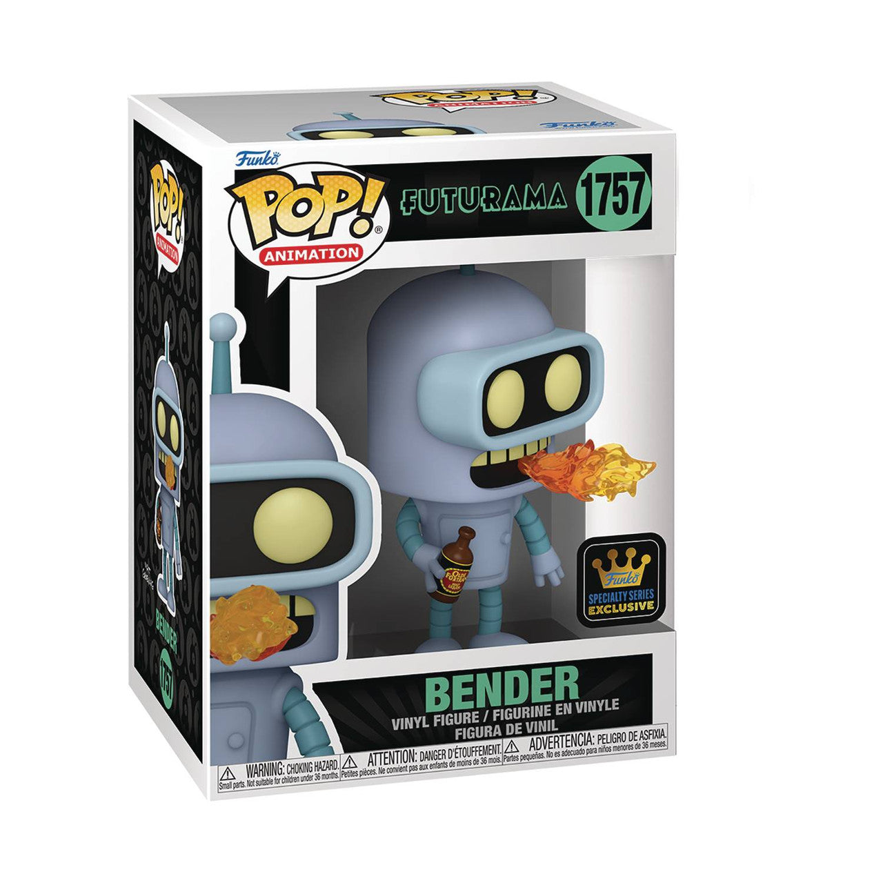 Funko Pop Futurama - Bender (Burping) Figure (Specialty Series)
