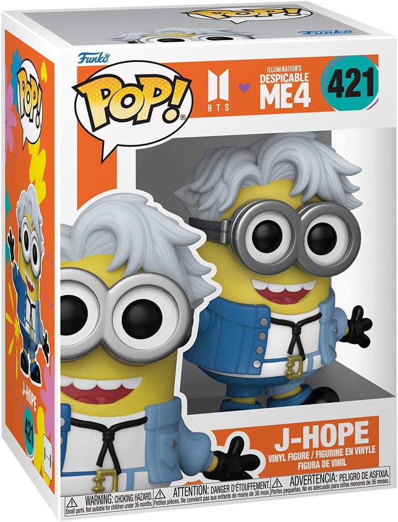 Funko Pop BTS x Minions: J-Hope Figure