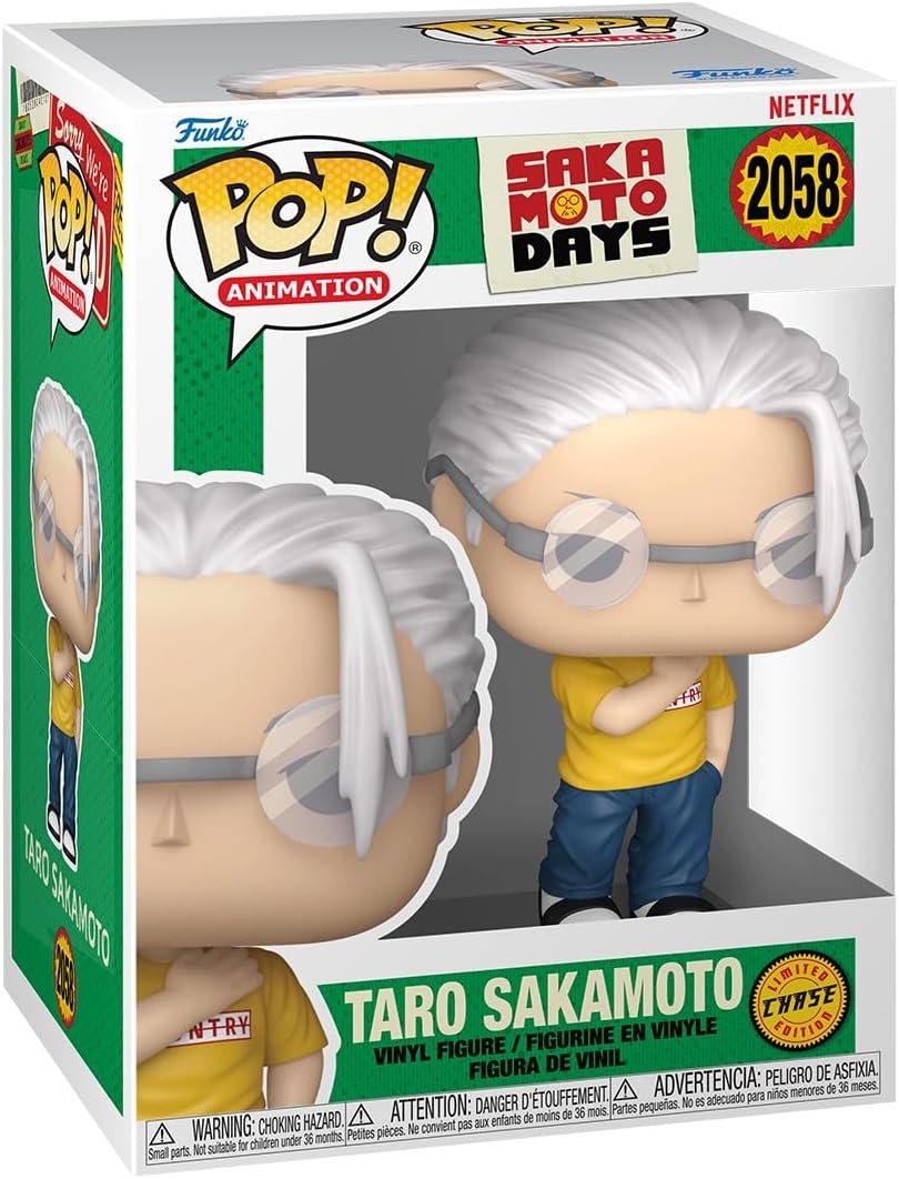Funko Pop CHASE Sakamoto Days - Taro Sakamoto (Slim) Figure
