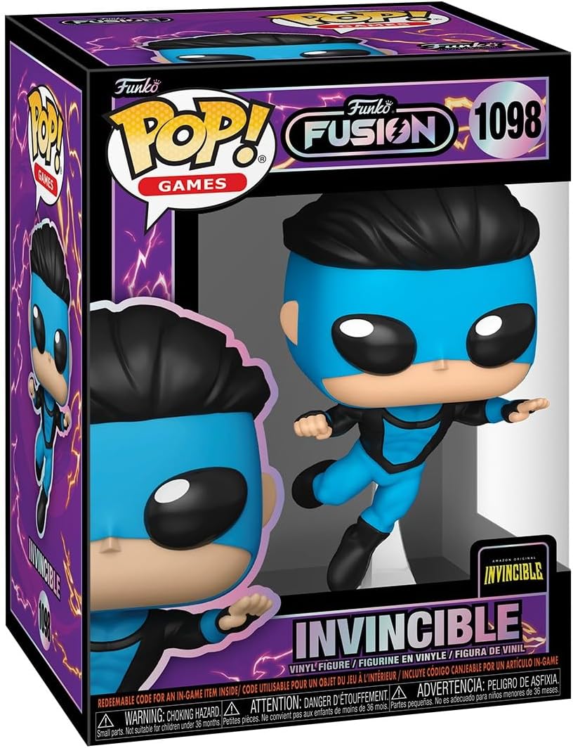 Funko Pop Funko Fusion - Invincible (Blue/Black) Figure