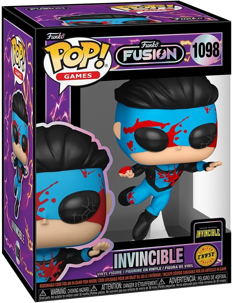 Funko Pop CHASE Funko Fusion - Invincible (Bloody) Figure