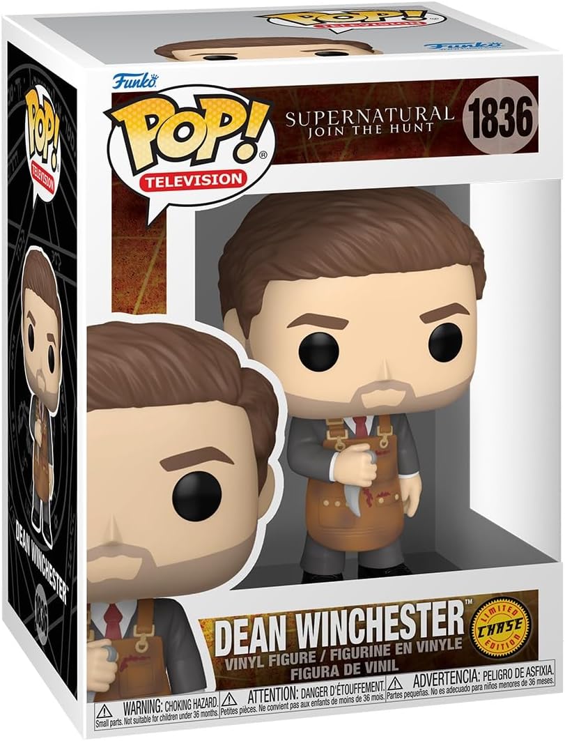 Funko Pop CHASE Supernatural: Michael (Dean) w/ Knife Figure