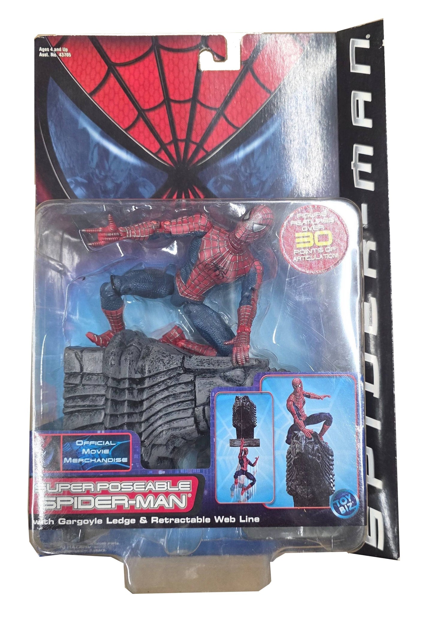ToyBiz Spider-Man: Spiderman Marvel Legends Action Figure