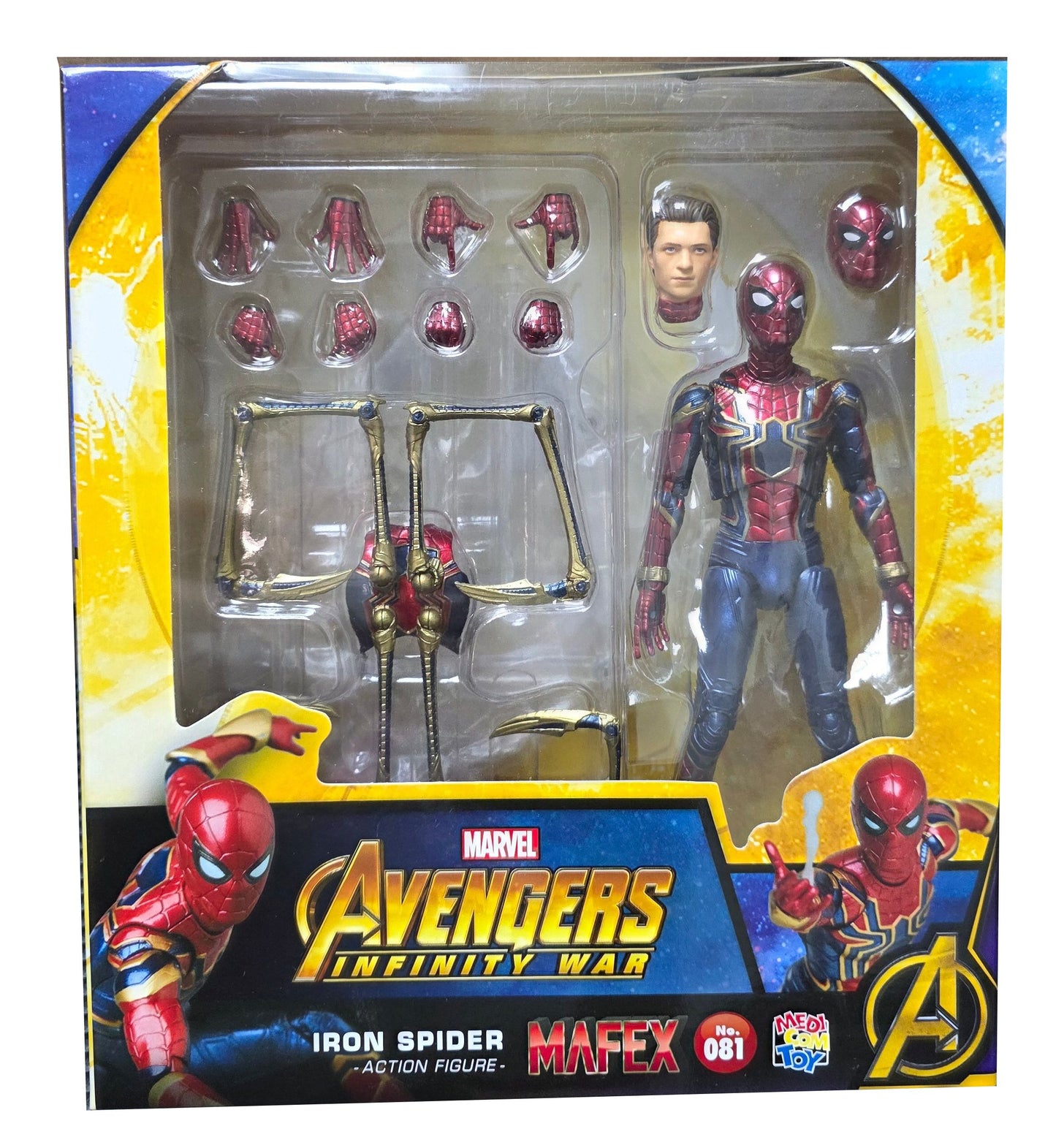 Medicom Avengers Infinity War: Iron Spider-Man MAFex Action Figure