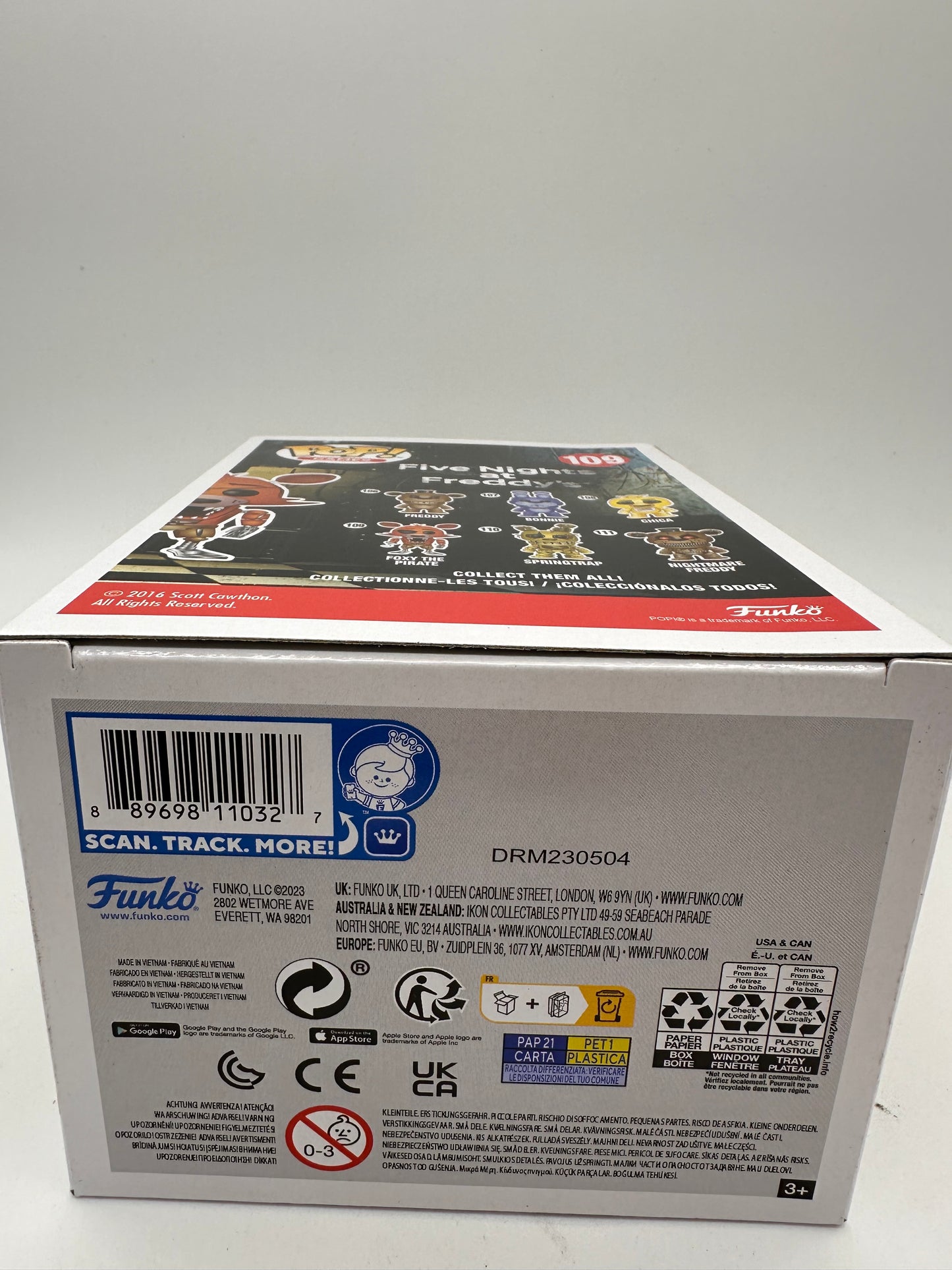 Funko Pop! Five Nights at Freddy's - Foxy the Pirate #109 FNAF Collectible Vinyl Figure