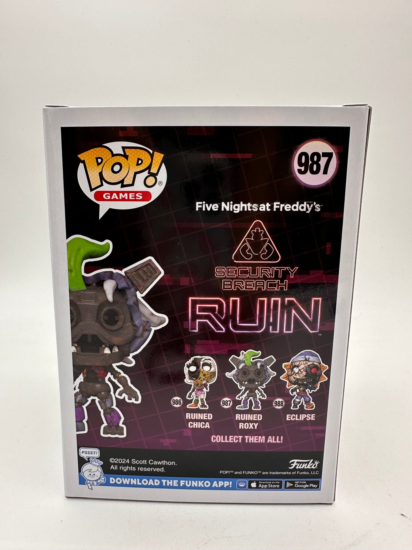 Funko Pop! Five Nights at Freddy's - Ruined Roxy #987 FNAF Collectible Vinyl Figure