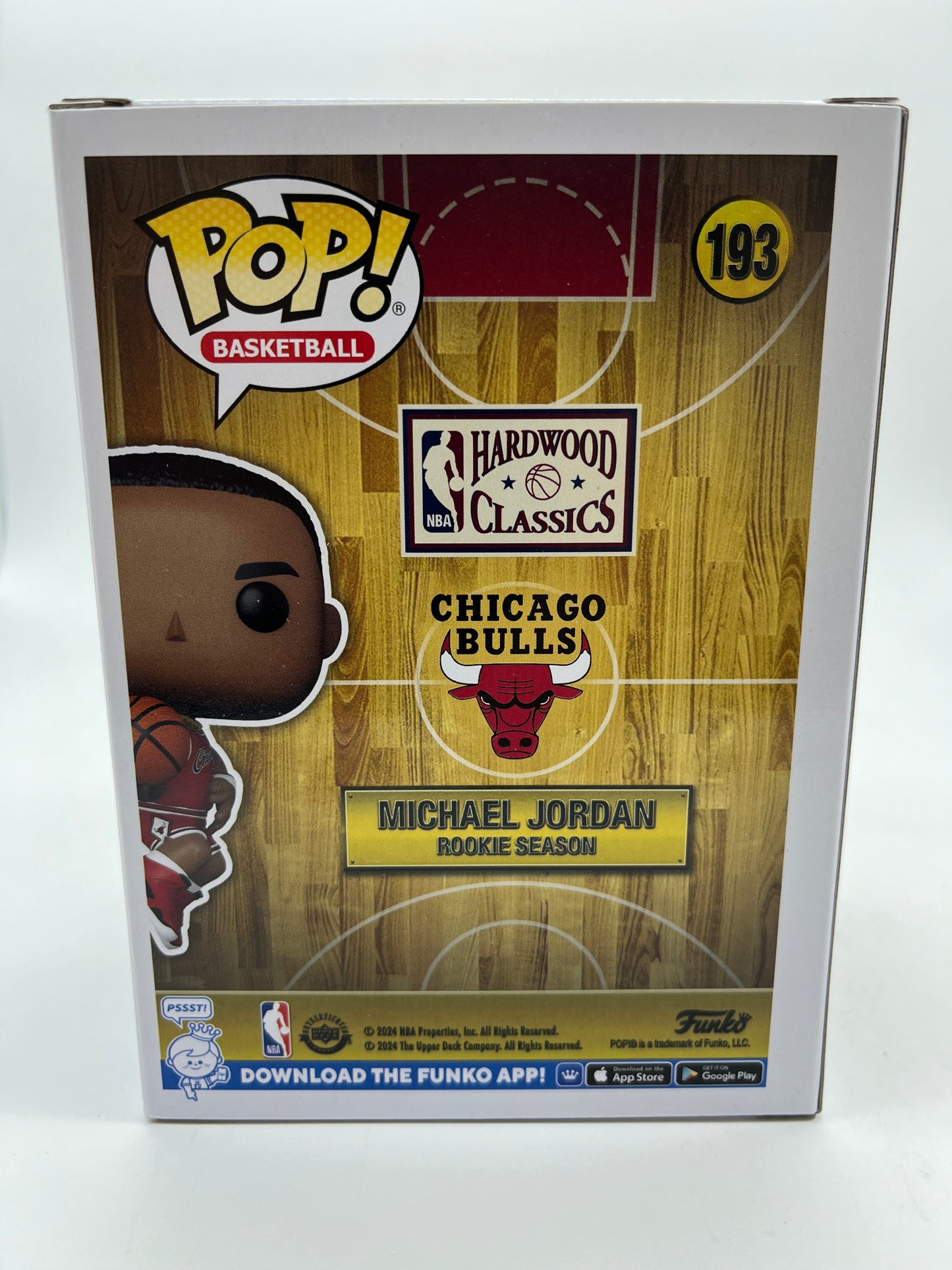 Funko Pop! Michael Jordan (Rookie Season) Hardwood Classics #193 Collectible Vinyl Figure