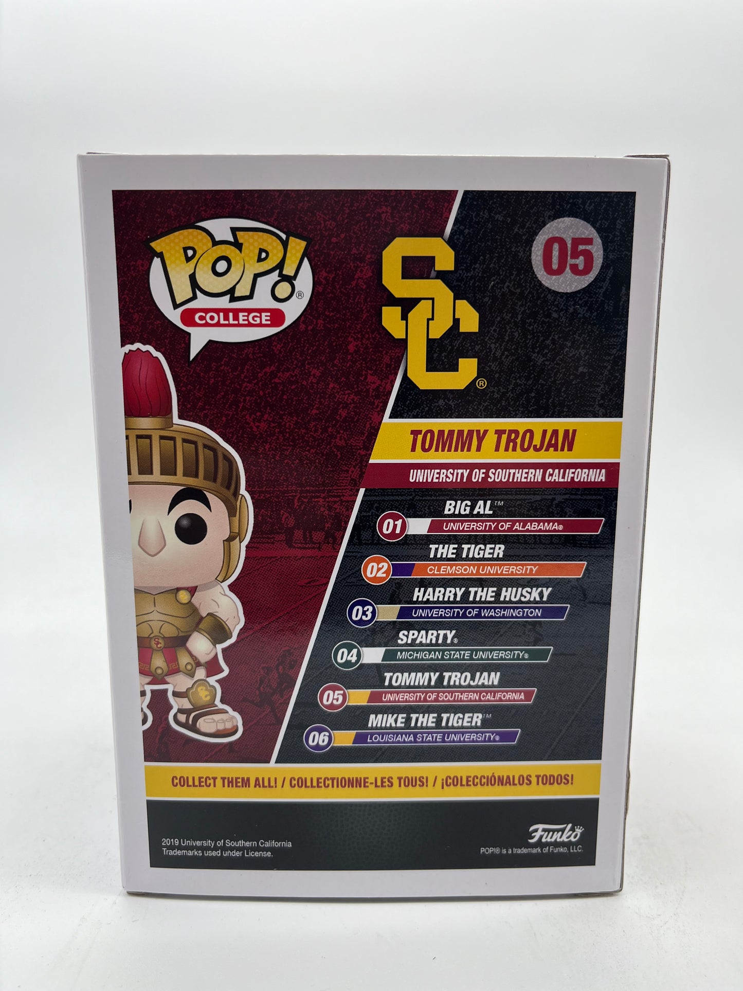 Funko Pop! College: USC Tommy Trojan #05 University of Southern California Collectible Vinyl Figure