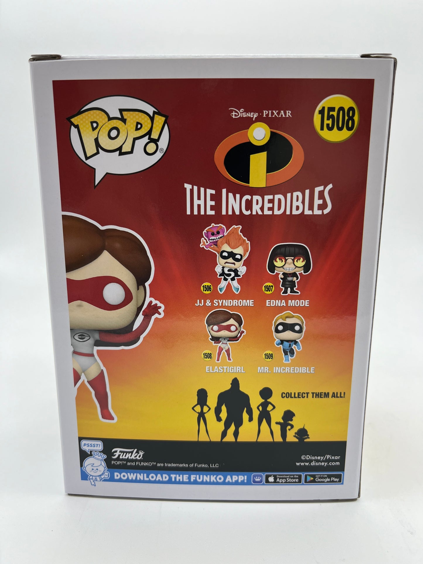Funko Pop! The Incredibles -Elastagirl #1508 Disney Pixar Collectible Vinyl Figure