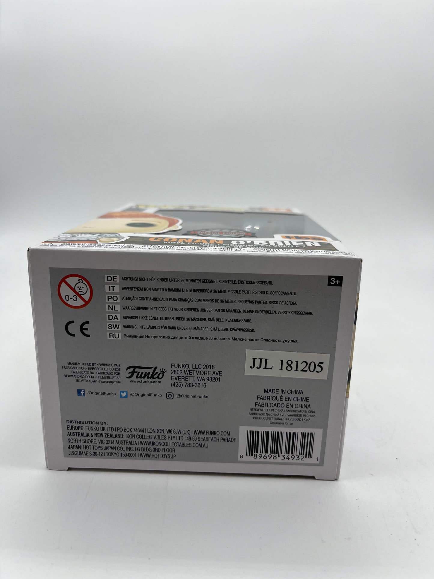 Funko Pop! Conan: Without Borders: K-Pop Conan O'Brien 'Special Edition' #22 Collectible Vinyl Figure