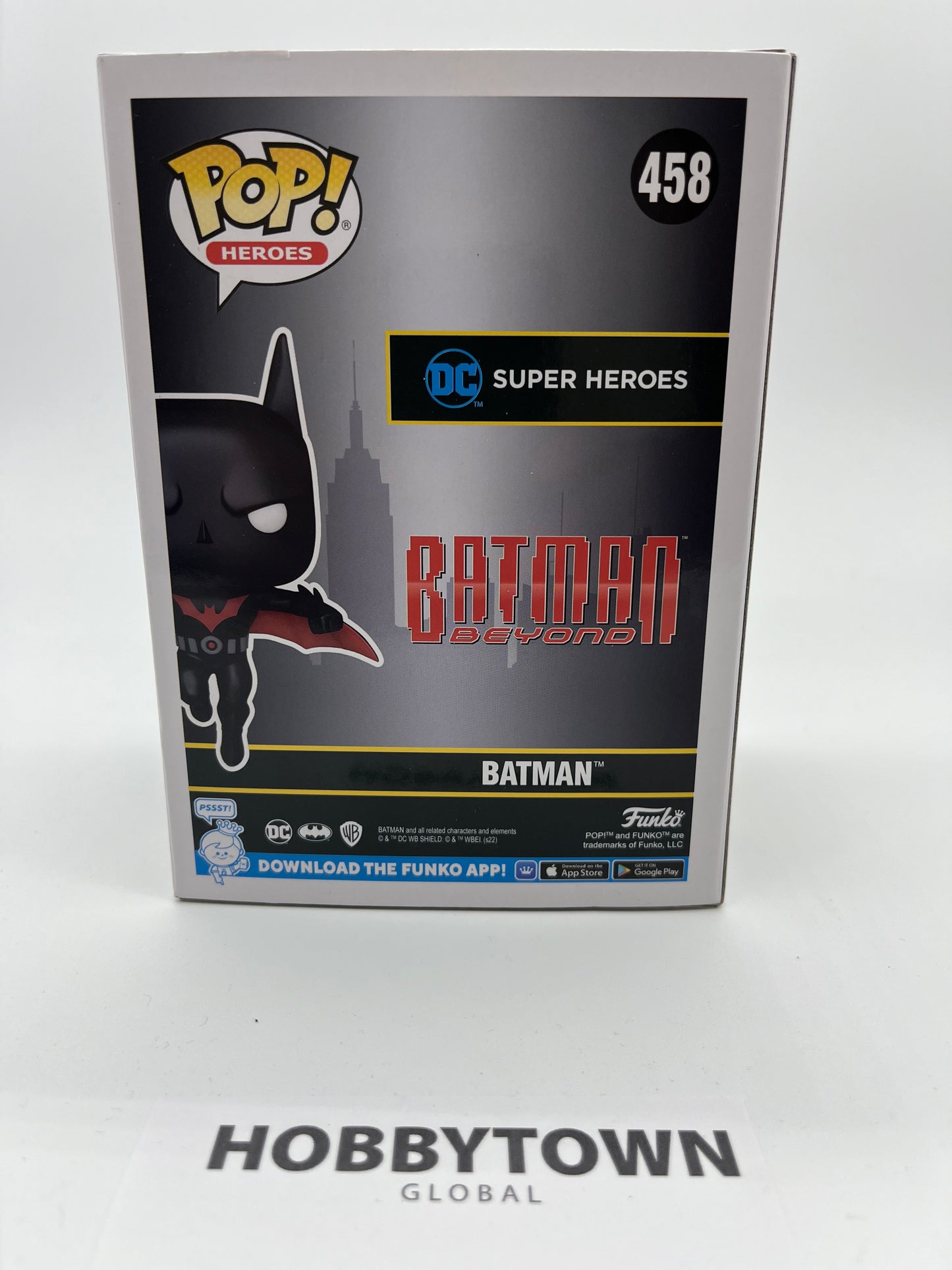 Funko Pop! Batman Beyond Transparent 'CHASE' #458 Limited Edition Collectible Vinyl Figure