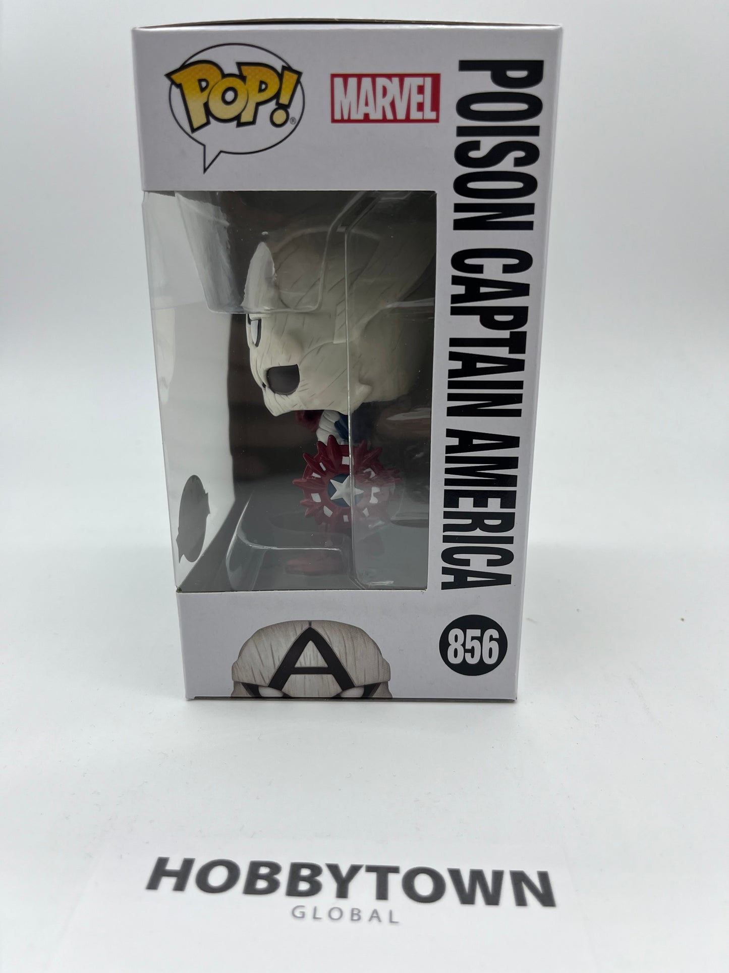 Funko Pop! Marvel Venom Poison Captain America #856 Special Edition Collectible Vinyl Figure