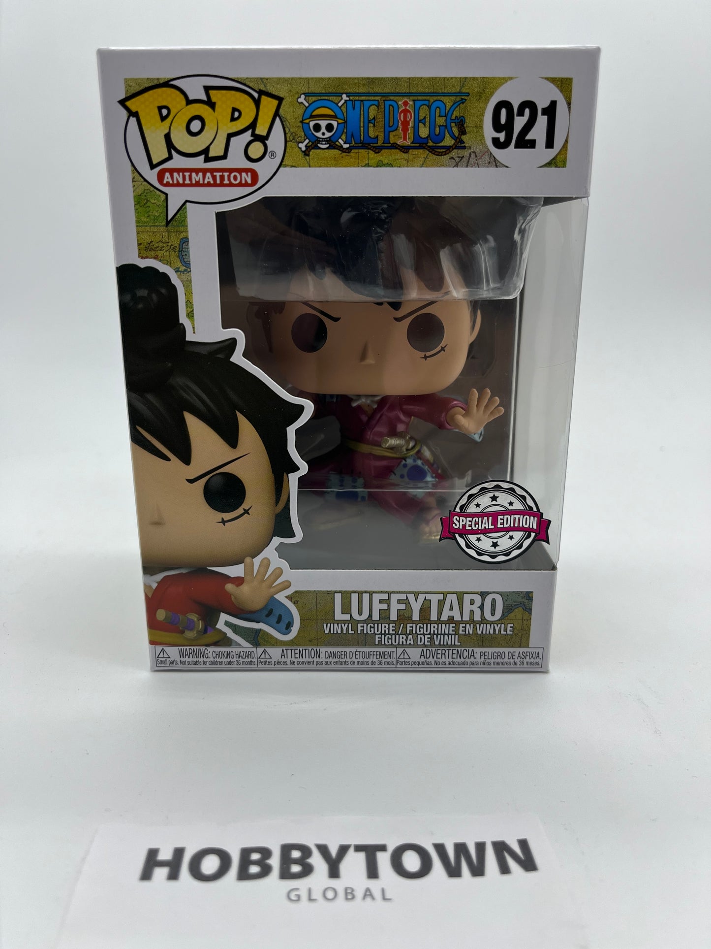 Funko POP! Animation: One Piece Monkey D. Luffy in Metallic Kimono #921 Special Edition Collectible Vinyl Figure