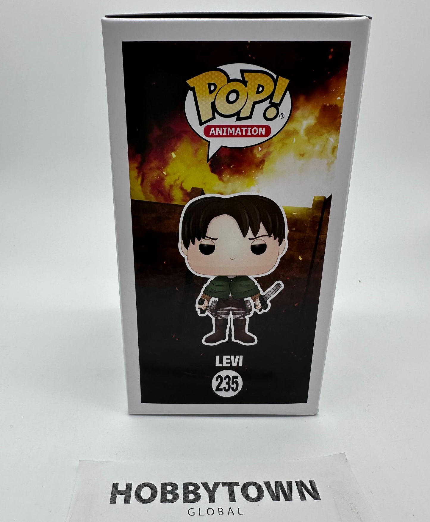 Funko POP! Animation: Attack on Titan Captain Levi Ackerman #235 Collectible Vinyl Figure
