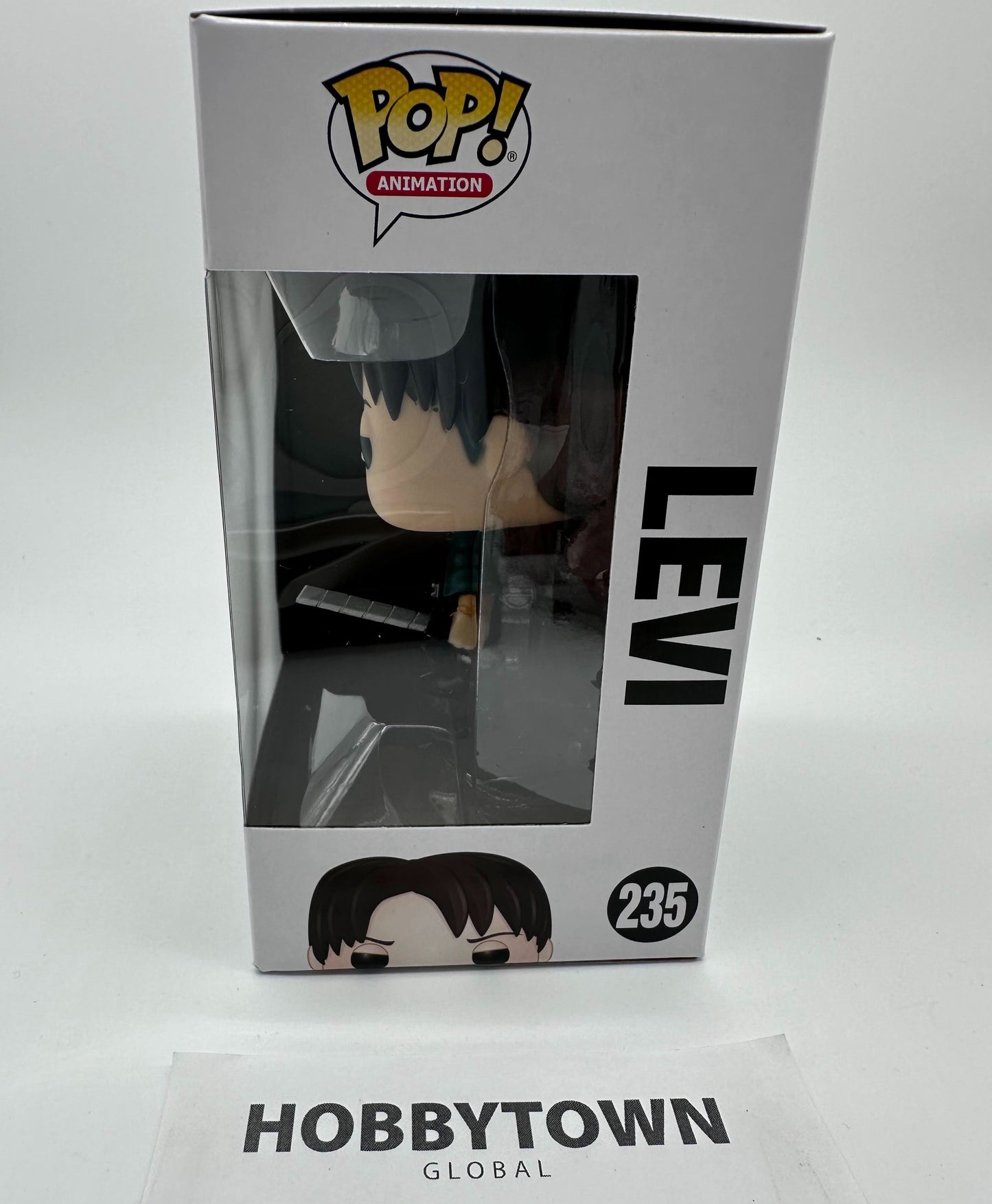 Funko POP! Animation: Attack on Titan Captain Levi Ackerman #235 Collectible Vinyl Figure
