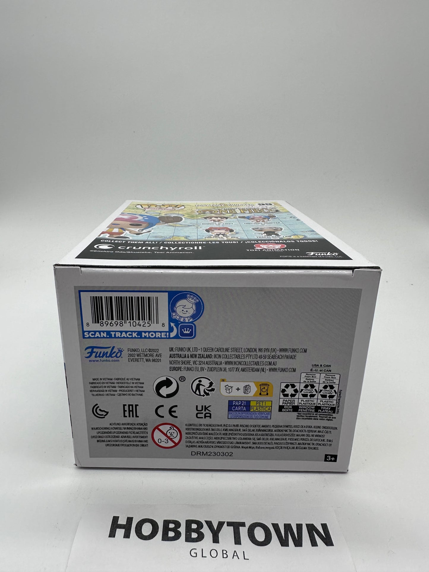 Funko Pop! Animation: One Piece - Tony Tony. Chopper 'Flocked' #99 Collectible Vinyl Figure