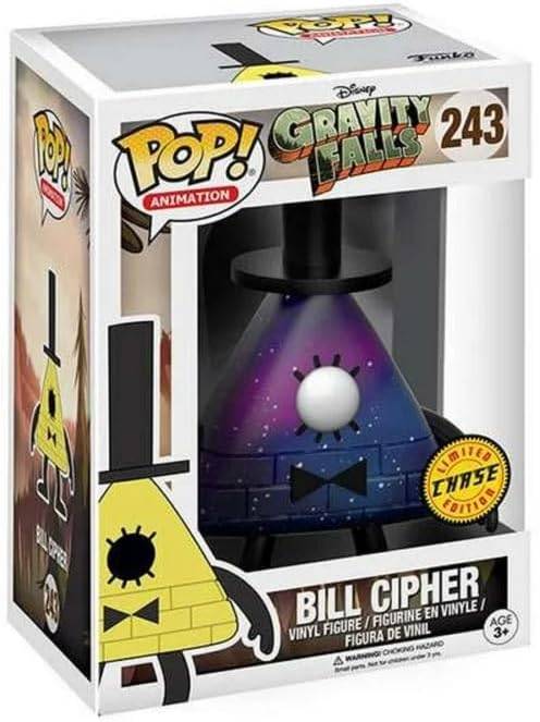 Funko Pop CHASE Gravity Falls - Bill Cipher (Cosmic) Figure