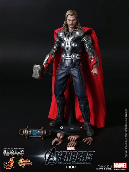 Hot Toys Avengers: Thor 1/6 Scale Action Figure