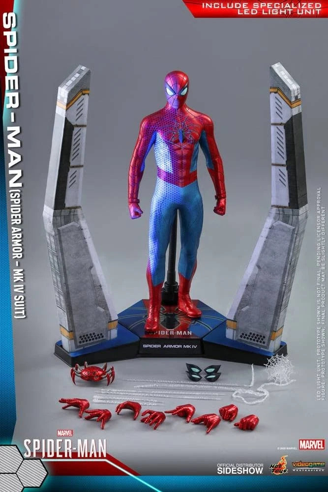 Hot Toys Spider-Man: Mark IV Spider Armor 1/6 Scale Action Figure