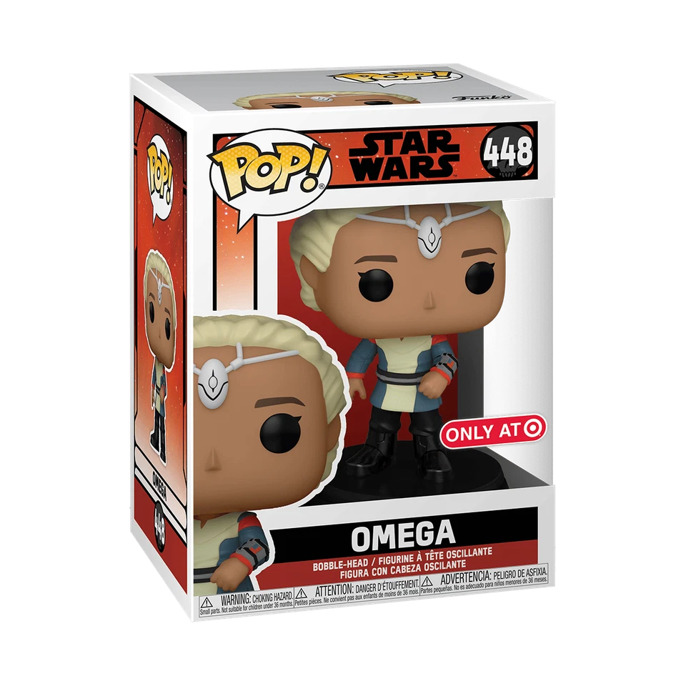 Funko Pop Star Wars Bad Batch: Omega Figure (Target Exclusive)