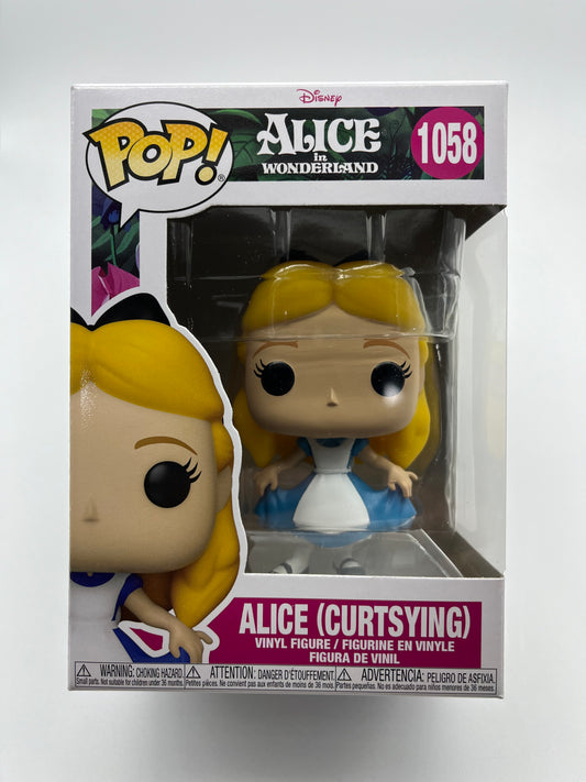 Funko POP! Disney: Alice in Wonderland - Alice (Curtsying) #1063 Collectible Vinyl Figure