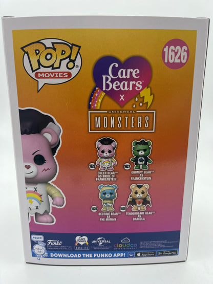 Funko Pop! Movies: Care Bears x Universal Monsters - Cheer Bear as Bride of Frankenstein #1626 Collectible Vinyl Figure