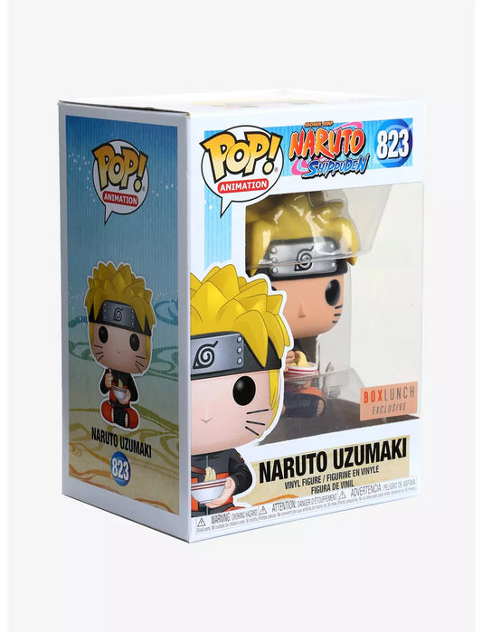 Funko Pop Naruto Shippuden Naruto Eating Ramen Figure BoxLunch Exclusive