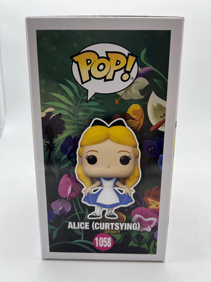 Funko POP! Disney: Alice in Wonderland - Alice (Curtsying) #1063 Collectible Vinyl Figure