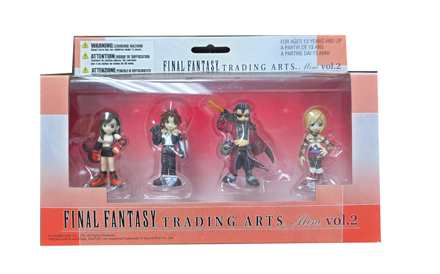 Square Enix Final Fantasy: Tifa Squall Auron Ashe Trading Arts Figure