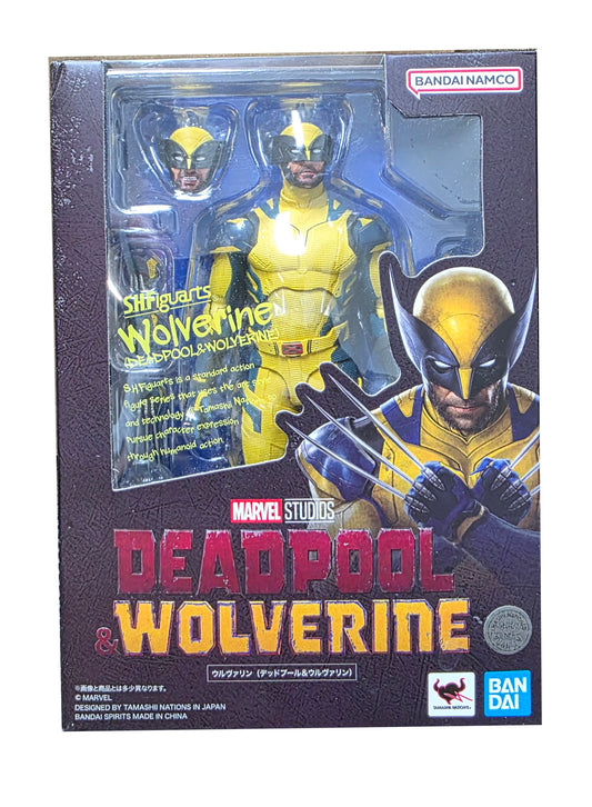 Tamashii Deadpool & Wolverine: Wolverine S.H. Figuarts Action Figure