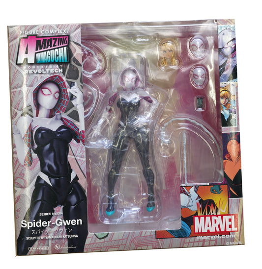 Kaiyodo Spider-Man: Spider-Gwen Revoltech Action Figure