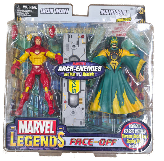 ToyBiz Iron Man: Iron Man Vs Mandarin Marvel Legends Action Figure
