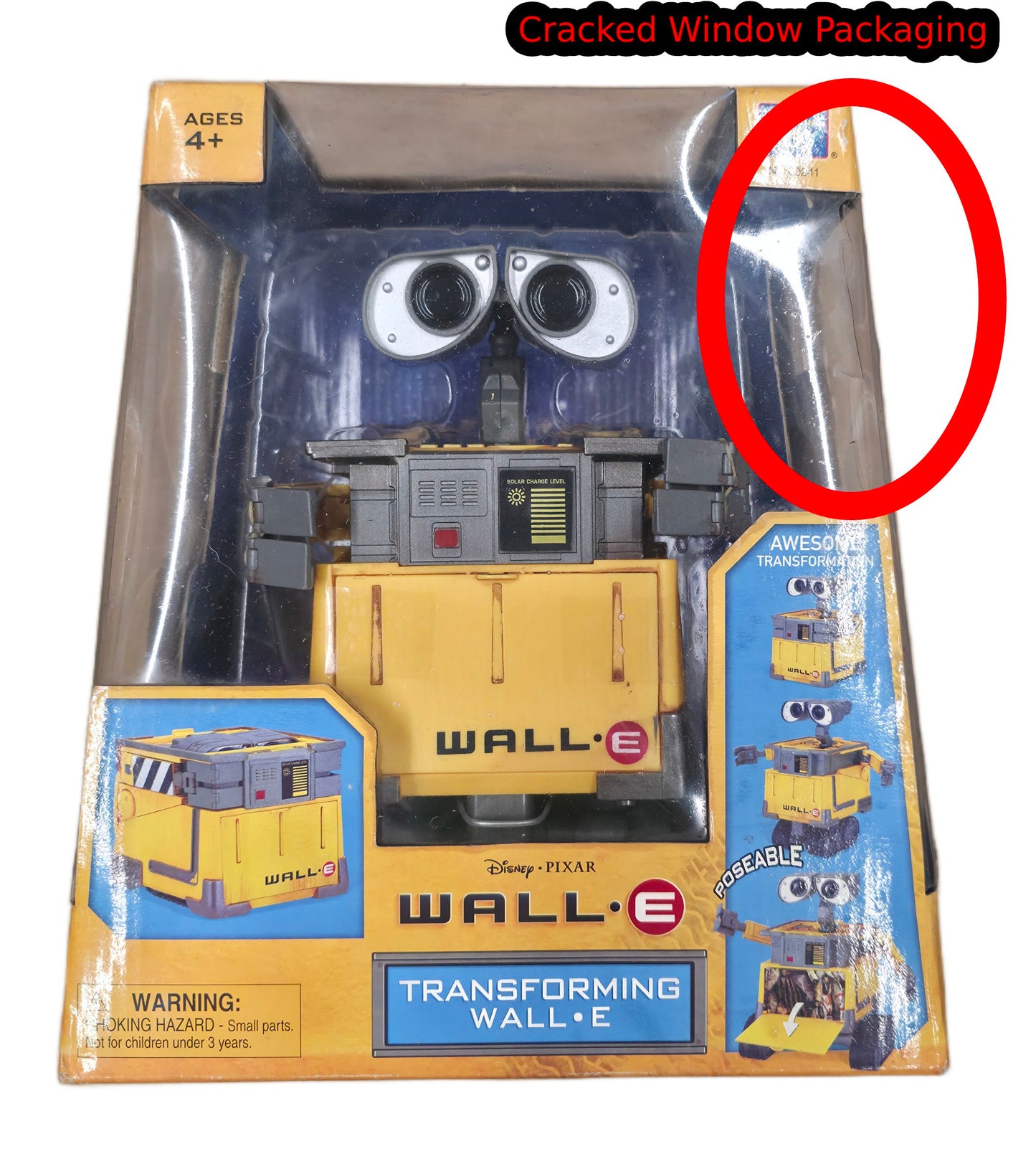 Thinkway Toys Disney Pixar's Wall-E: Wall-E Transforming Action Figure