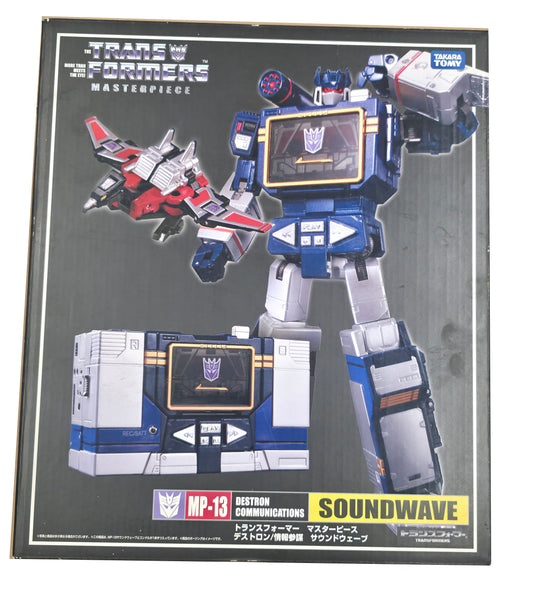 Takara Transformers: Soundwave w/ Lazerbeak Masterpiece Action Figure