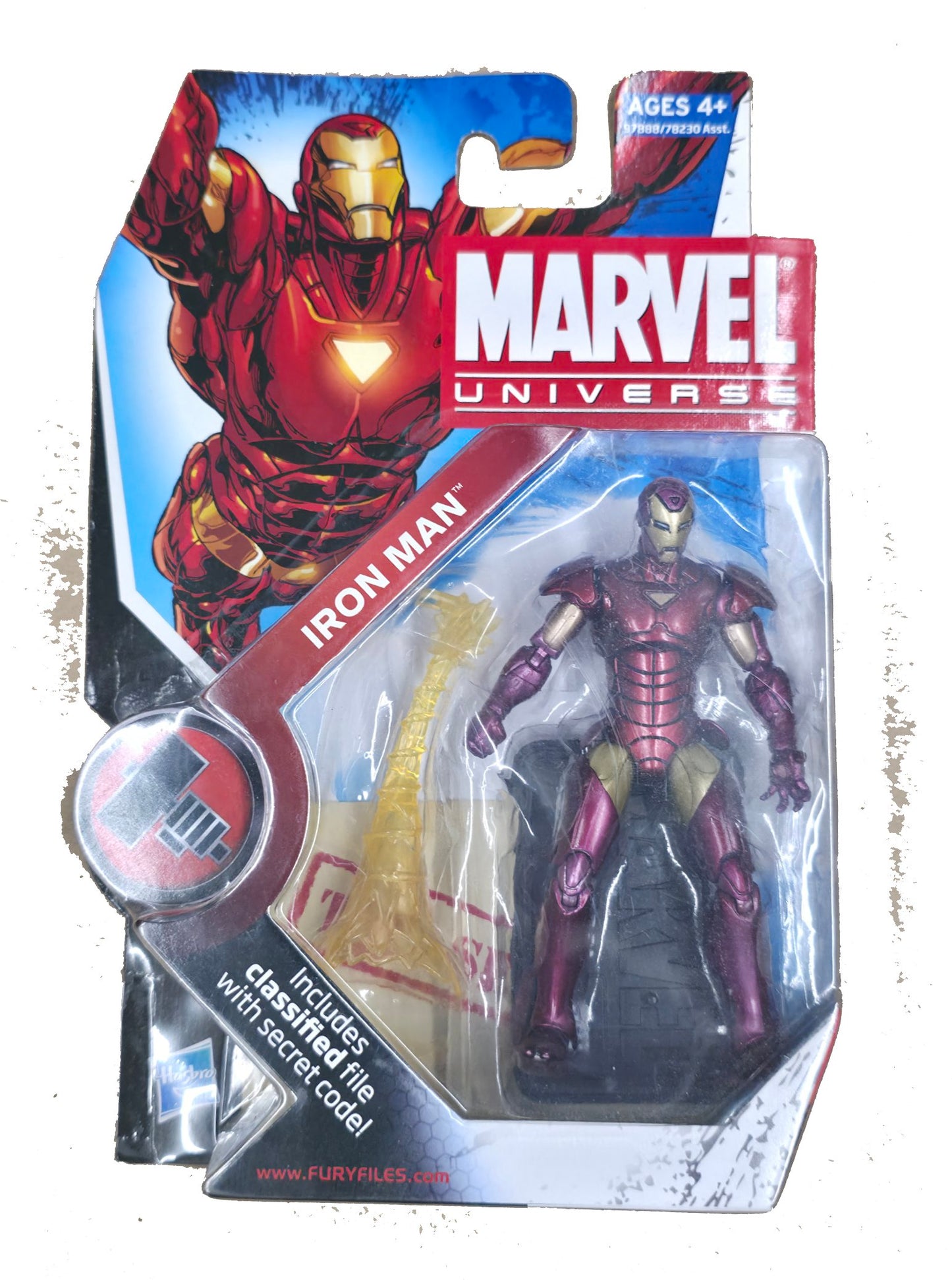 Hasbro Iron Man: Iron Man Marvel Universe Mini Action Figure 4inch
