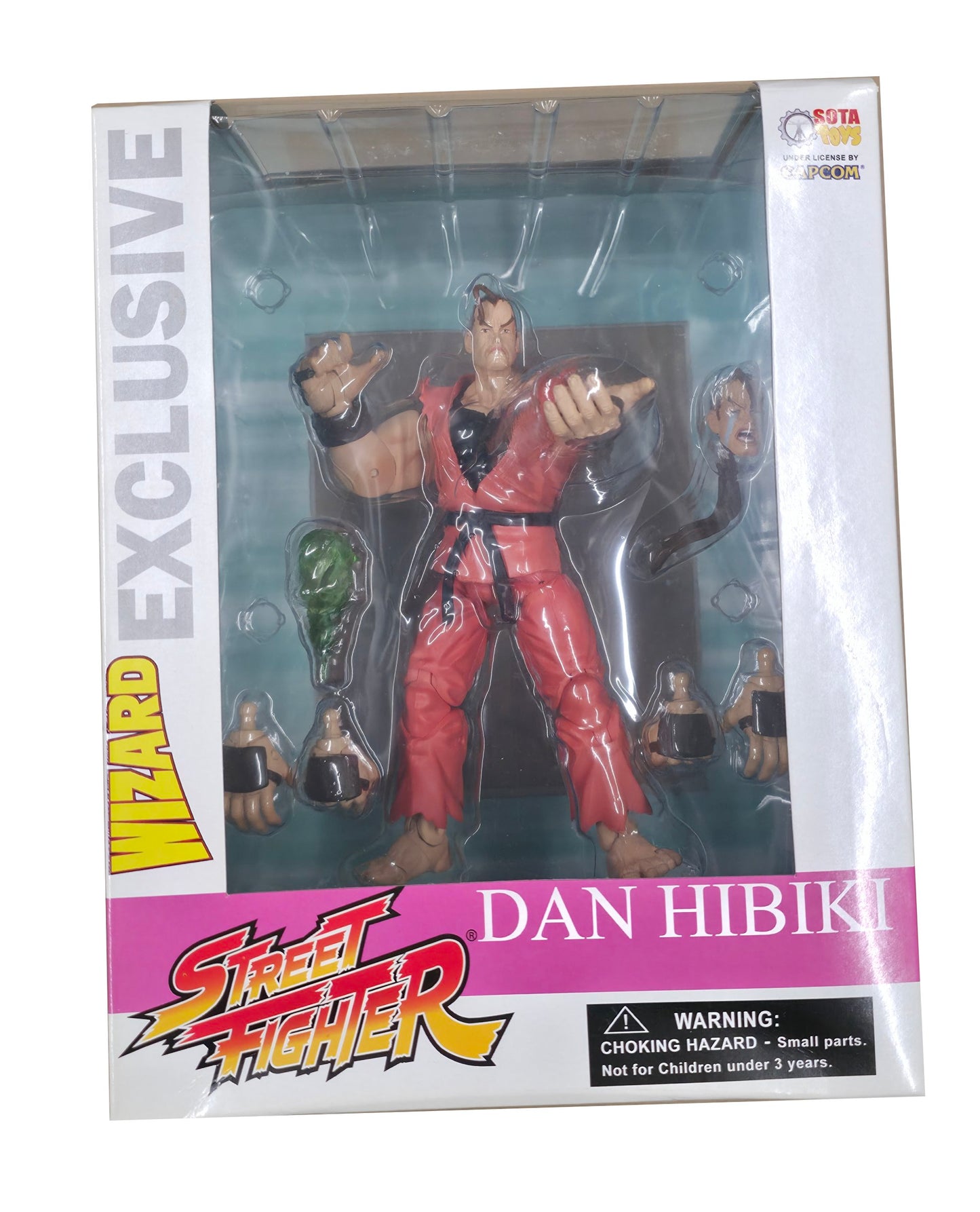 Sota Toys Street Fighter: Dan Habiki Action Figure (Wizard World Exclusive)