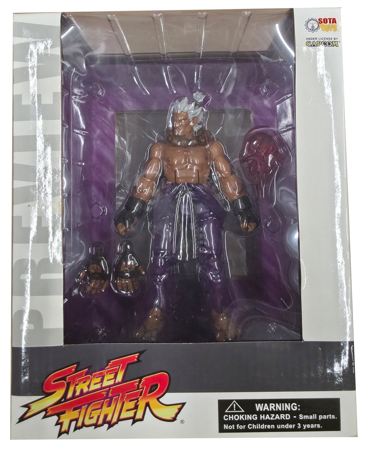 Sota Toys Street Fighter: Shin Akuma Preview Action Figure