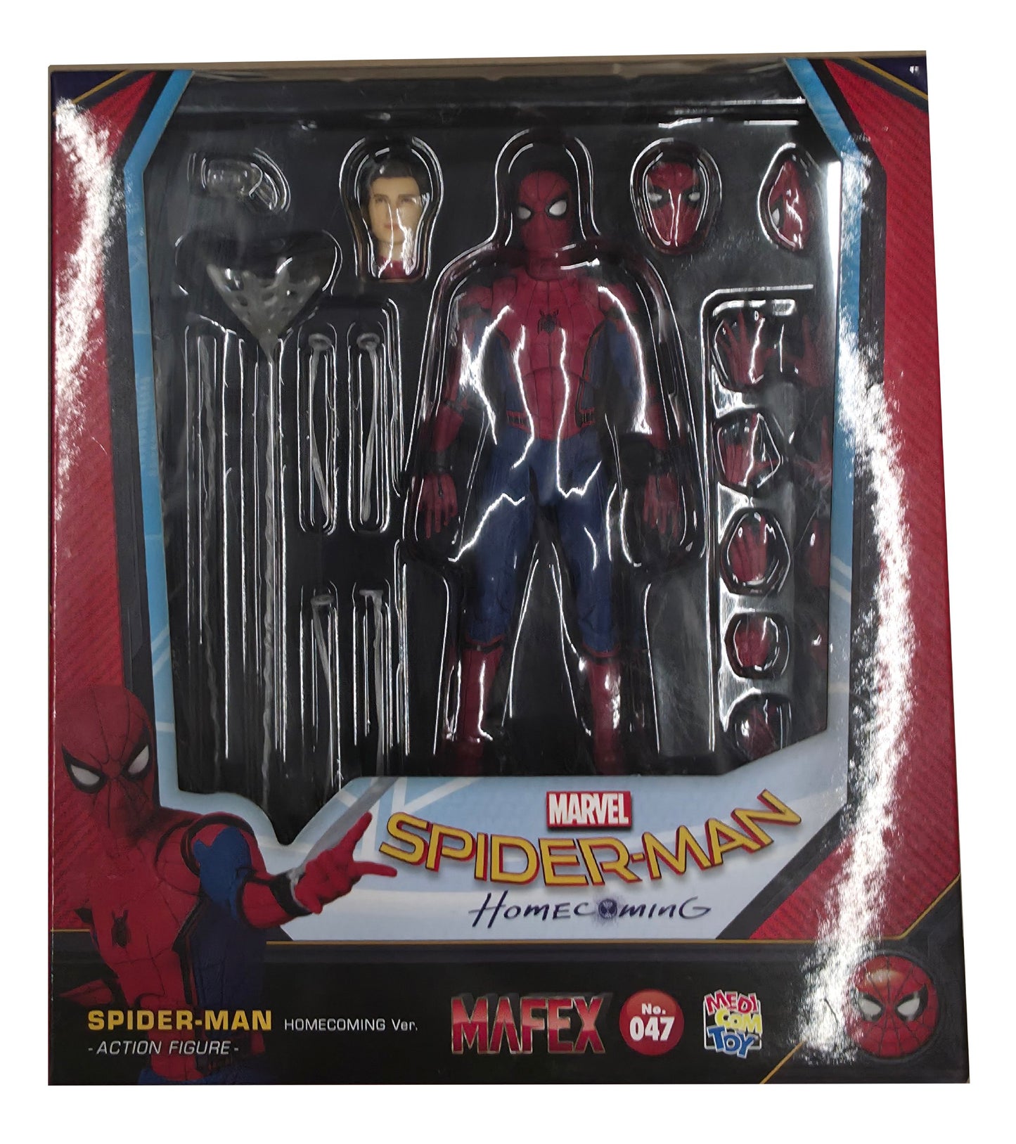 Medicom Spiderman Homecoming: Spider-Man MAFex Action Figure